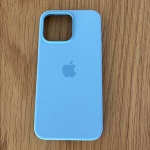 Apple Light Blue Phone Case
